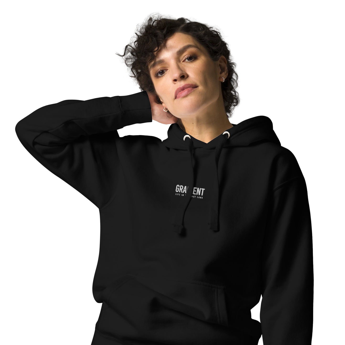 Gradient Classic Black Hoodie