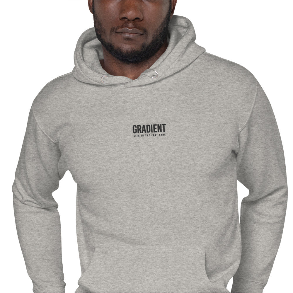 Gradient classic style hoodie