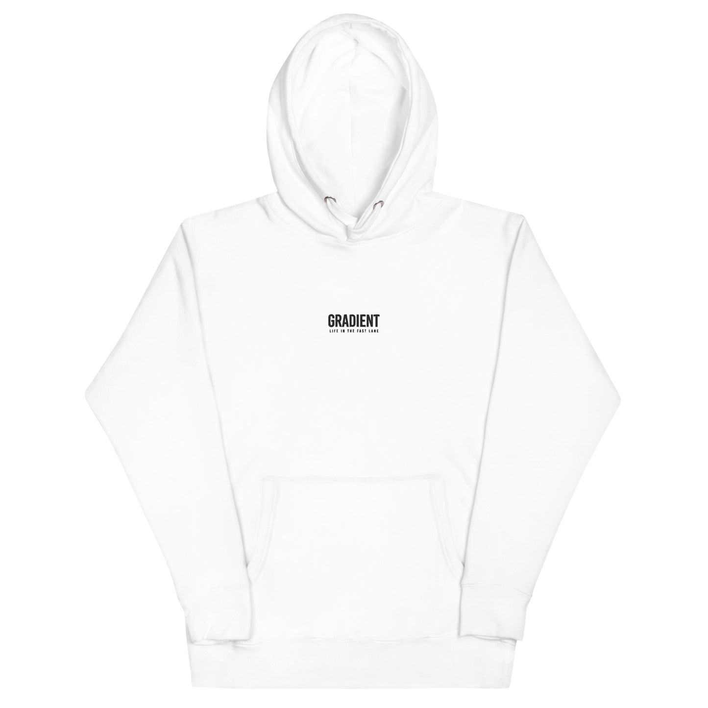 Gradient classic style hoodie